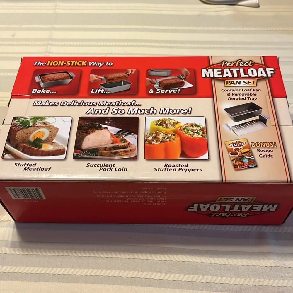 Perfect meatloaf pan set